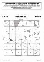Edna Township, Leal, Directory Map, Barnes County 2007